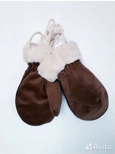 Варежки зимние детские