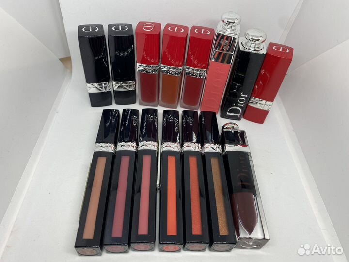 Dior помады и блески для губ