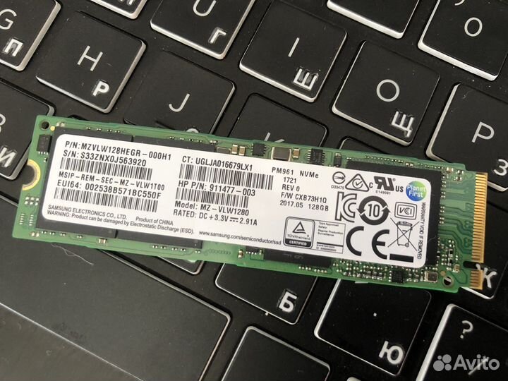 Ssd m2 128gb + windows 10 home