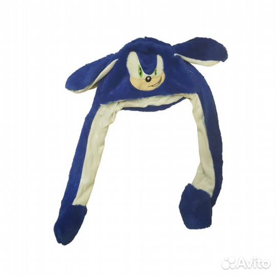 Шапка светящаяся Соник / Sonic