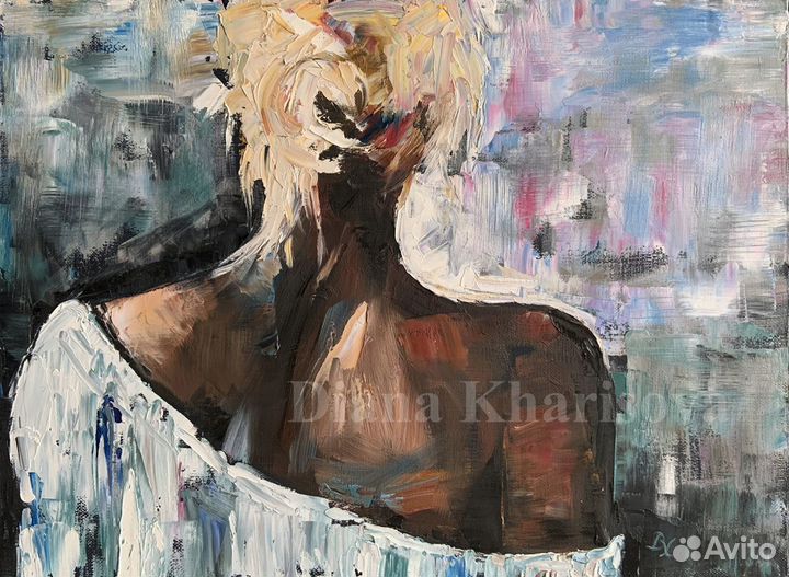 Картина маслом на холсте 