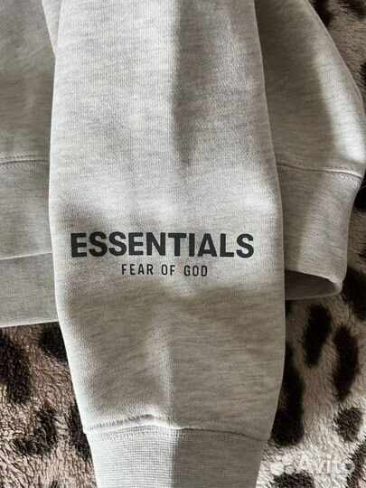 Худи Fear of God essentials оригинал