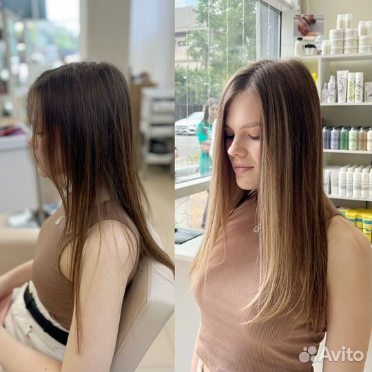 Наращивание волос (микрокапсулы, нанокапсулы )