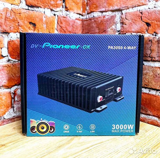 Усилитель для андроид магнитолы 4x80w Pioneer