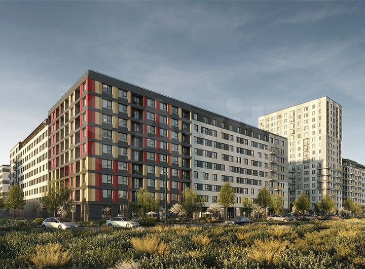 2-к. квартира, 63,7 м², 9/17 эт.