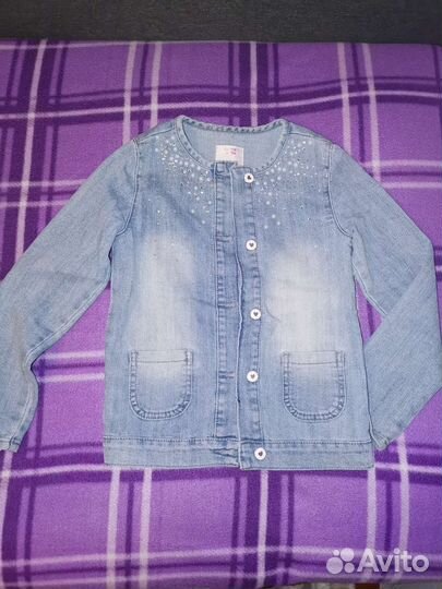 Набор из 8 вещей для девочки 128 см