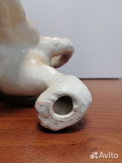 Фарфоровые статуэтки. Кот