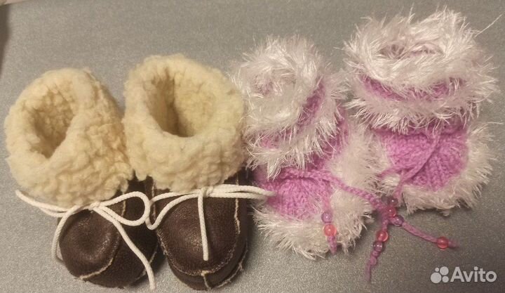 Пинетки для девочки