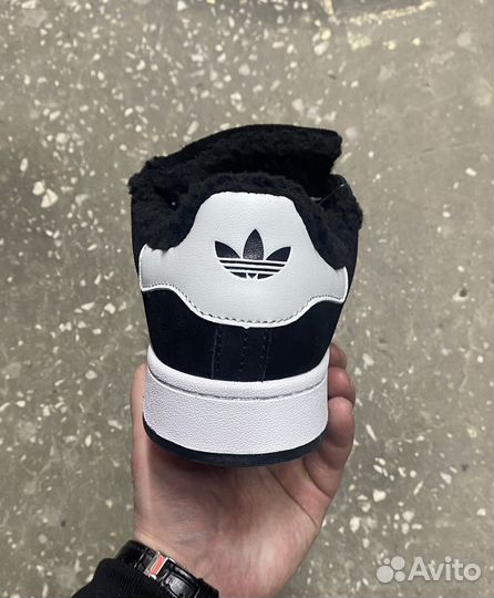 Зимние кроссовки Adidas Campus с мехом