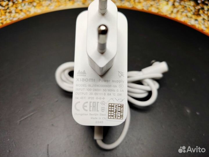 Оригинальный блок питания Xiaomi Robot Vacuum E10