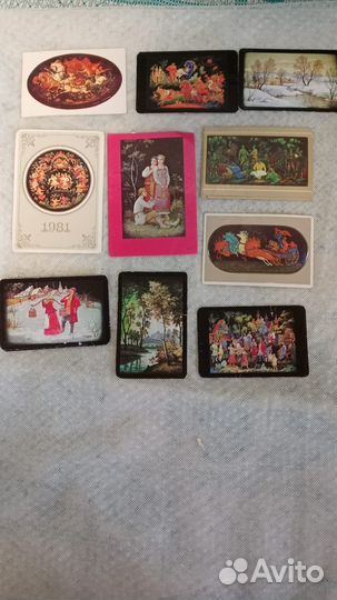 Календарики СССР