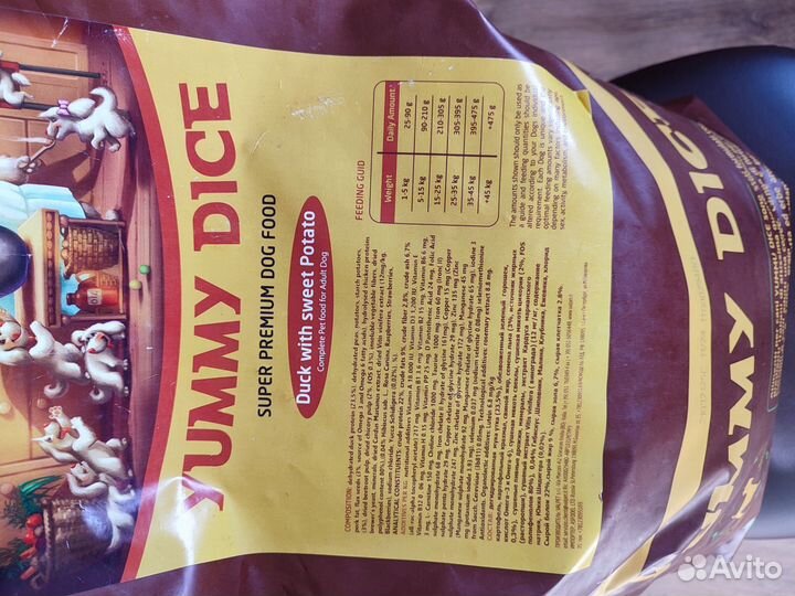 Сухой корм для собак