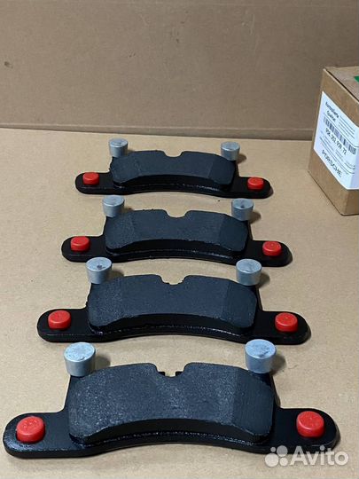 Колодки тормозные дисковые задние porsche