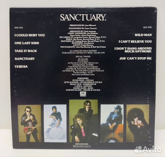 J. Geils Band- Sanctuary Japan 1978 MT