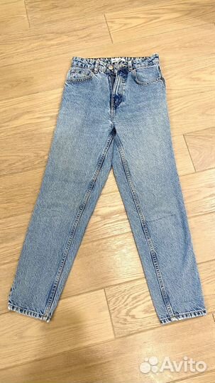 Джинсы zara mom 32