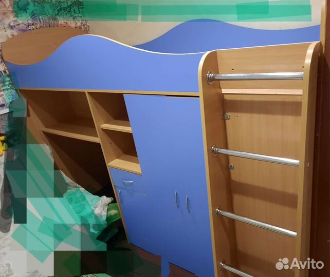 Кровать чердак