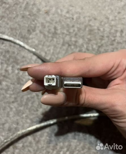 Кабель USB AM - BM USB Type-A - USB Type-B