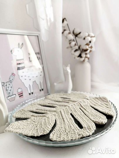 Салфетка Лист монстеры