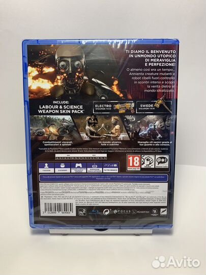 Игры PS4: Atomic heart (новая)