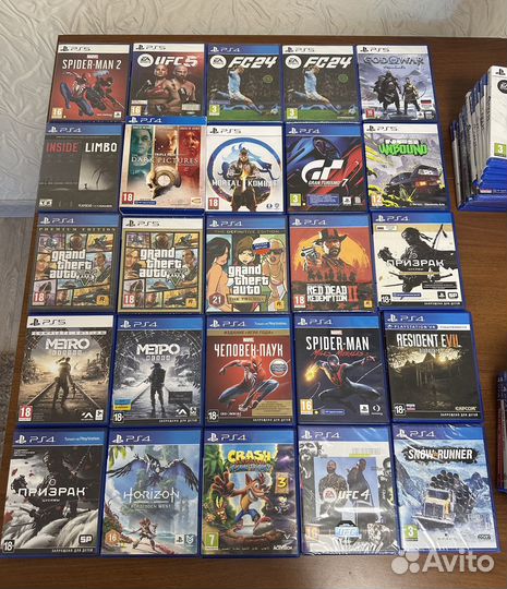 Игры для приставок PS4 PS5