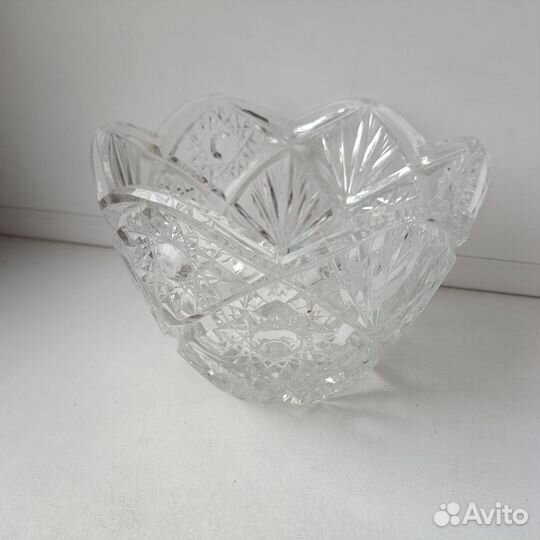 Ваза хрустальная СССР