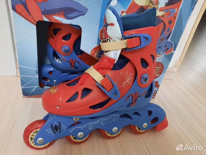 Роликовые коньки новые 33-36