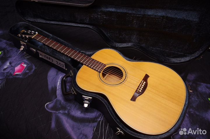 Акустическая гитара History NT-203. Japan. Кейс