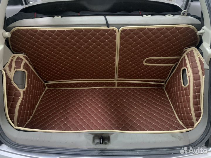 3d коврики в багажник Opel Frontera