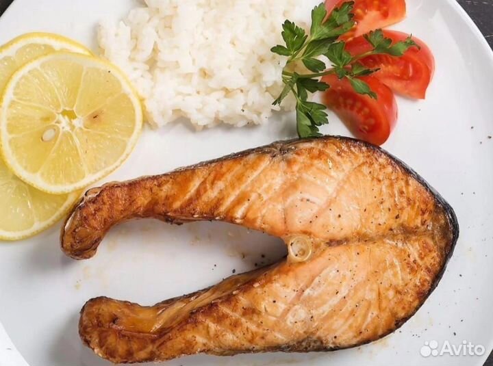 Стейки форели