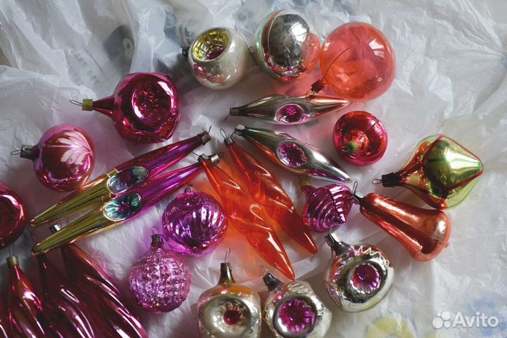 Елочные игрушки СССР