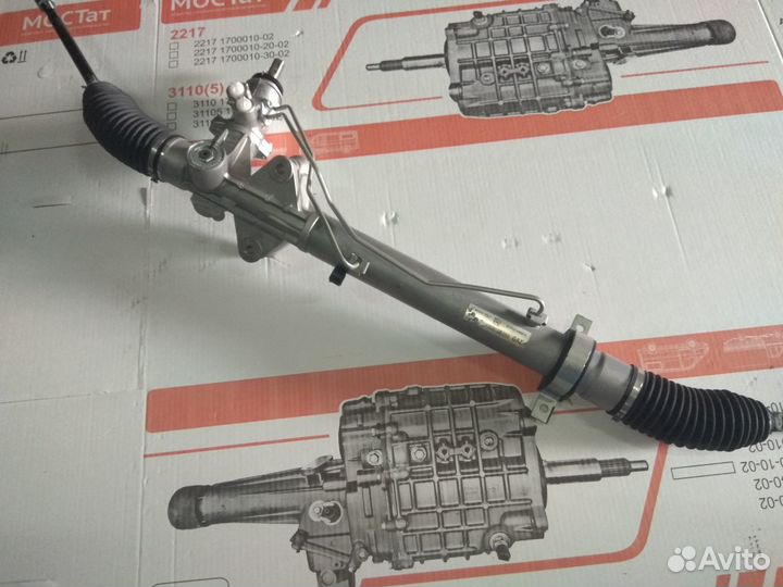 Рейка рулевая на Газель Некст в сборе