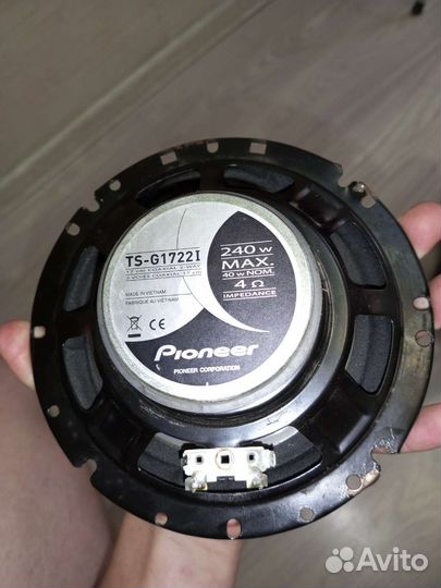 Колонки автомобильные pioneer
