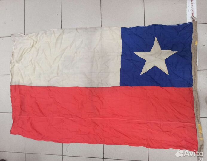 Флаг морской шерсть периода СССР