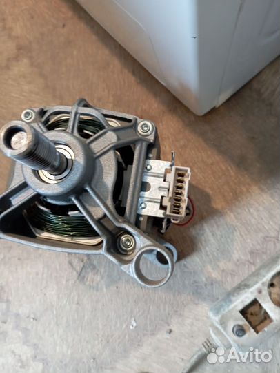 Двигататель стиральной машины горение, haier