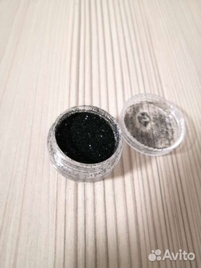 Блёстки. Цвета: чёрный, золотой