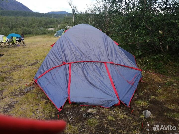 Палатка с тентом