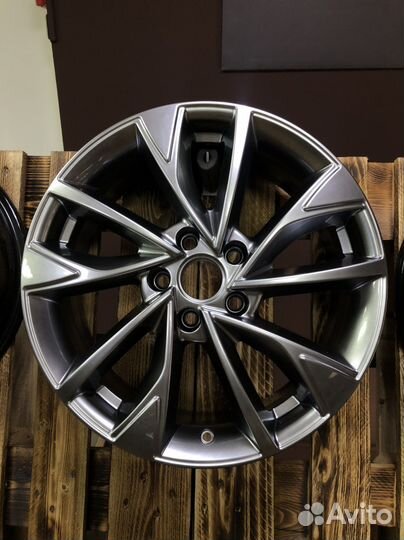 K&K 7x17/5x112 ET40 D57,1 Роквуд (кс900) Дарк плат