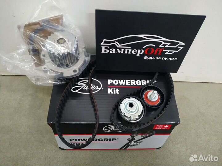 Ремень грм + помпа Gates Лада Приора 16 кл