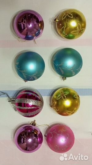 Елочные игрушки. СССР. Пластик