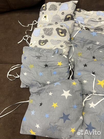 Бортики детские в кроватку