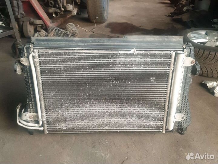 Кассета радиаторов фольцваген гольф 5 1.4 тубо DSG