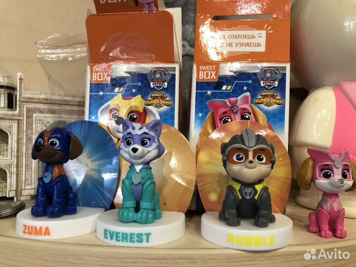 Игрушки щенячий патруль свитбокс sweetbox