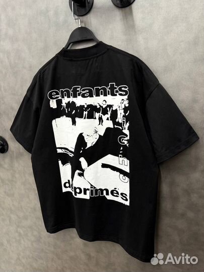 Футболка ERD оверсайз черная