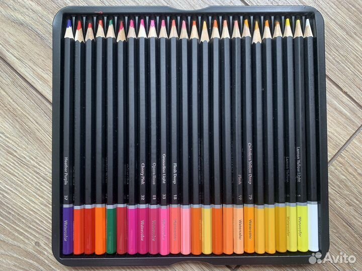 Акварельные карандаши kalour 72 шт