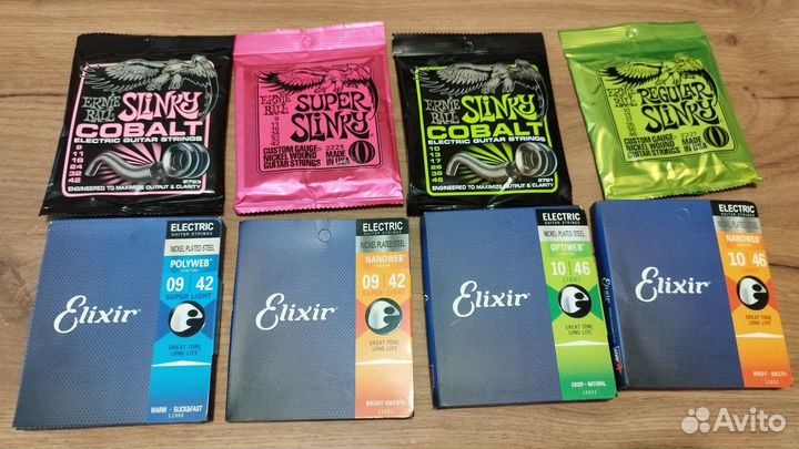 Струны для гитары Elixir Ernie Ball