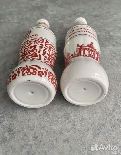 Фарфоровая бутылка Coca cola