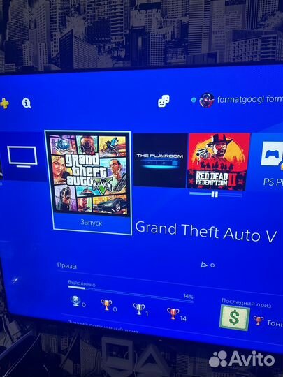 Ps4 slim 1tb + Подписка