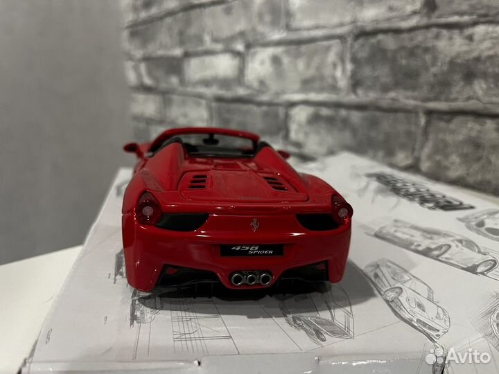 Ferrari 458 Spyder 1/24 BBurago