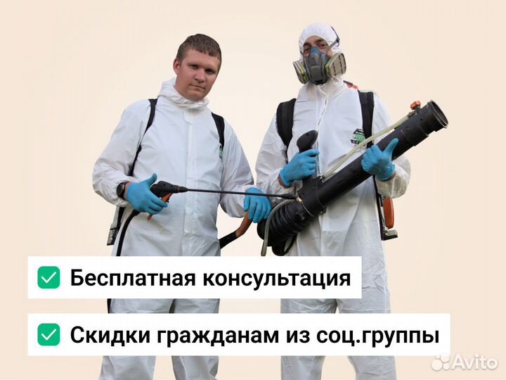 Уничтожение комаров, обработка от комаров