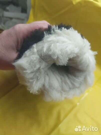 Варежки натуральные замшевые женские